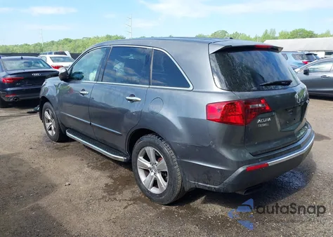 2010 Acura Mdx Technology Package z USA, uszkodzony, nr VIN 2HNYD2H47AH517622